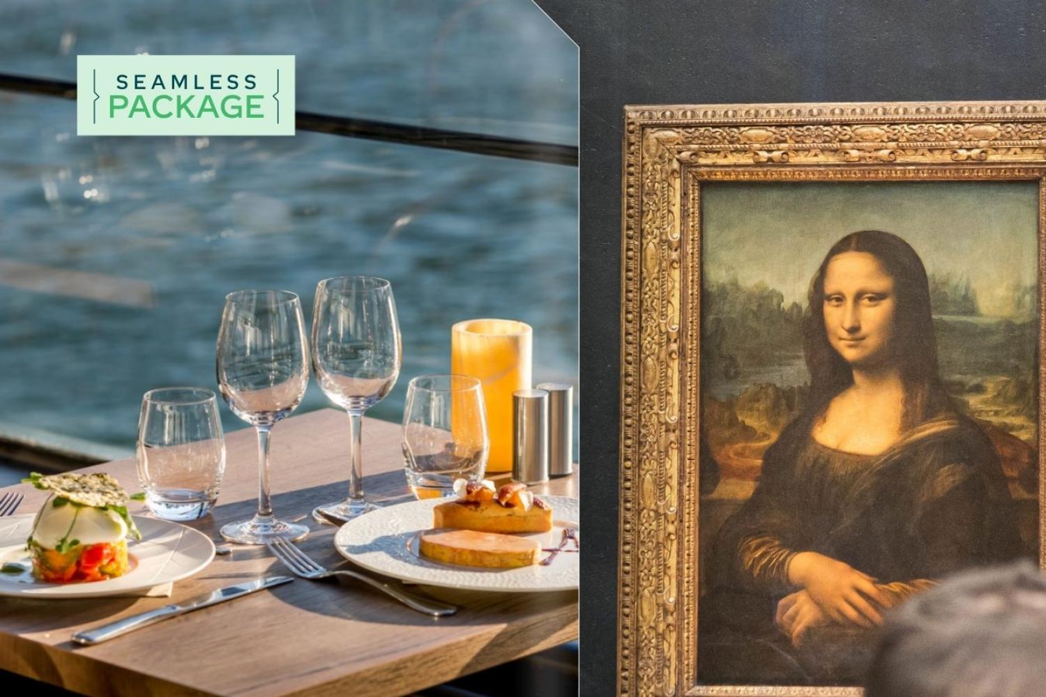 Seine Lunch Cruise and Guided Louvre Visit - Imagen 1